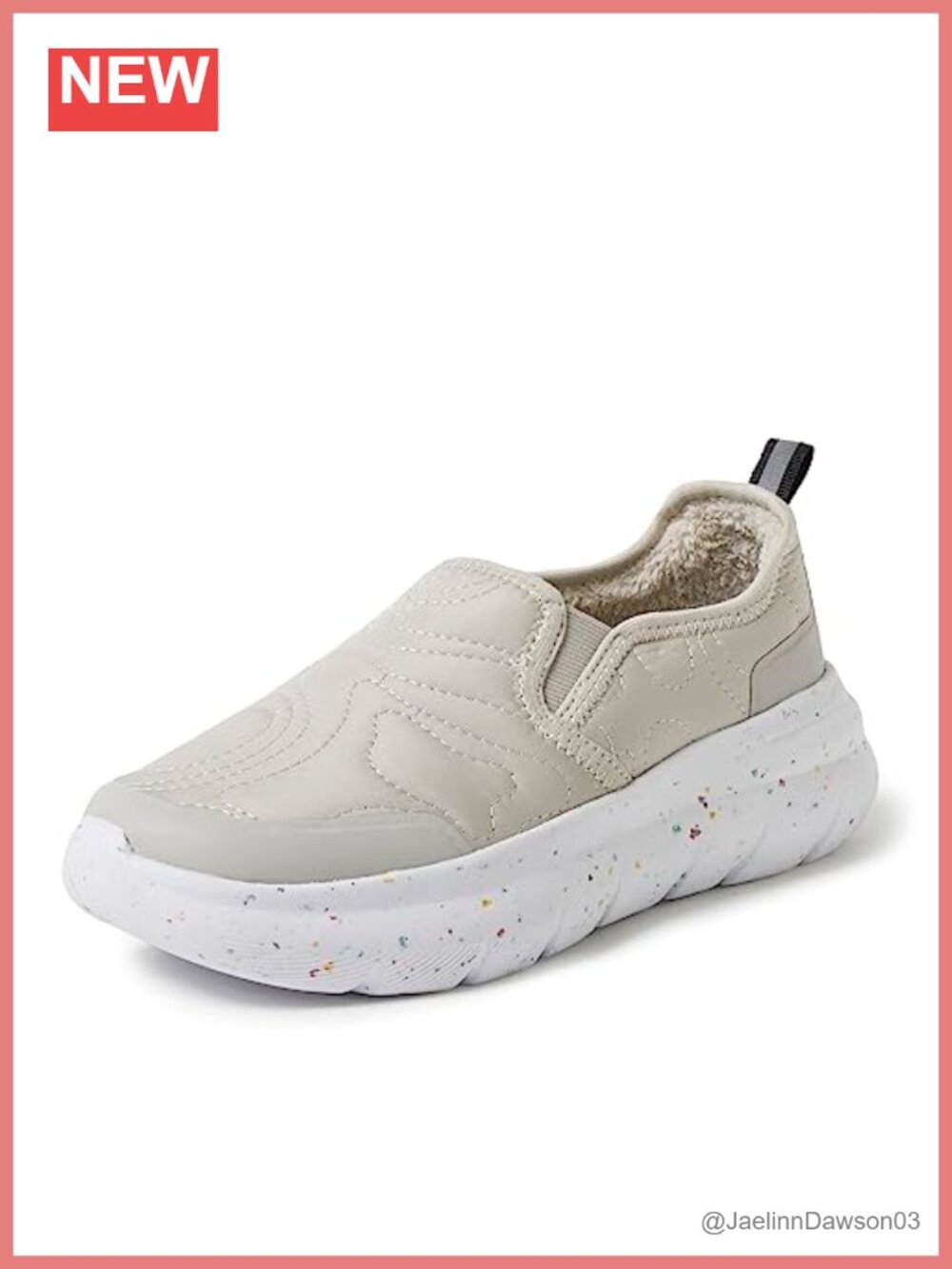 Women's Slip On Lightweight Energy Return Fashion Sneakers EVA Machine Washable